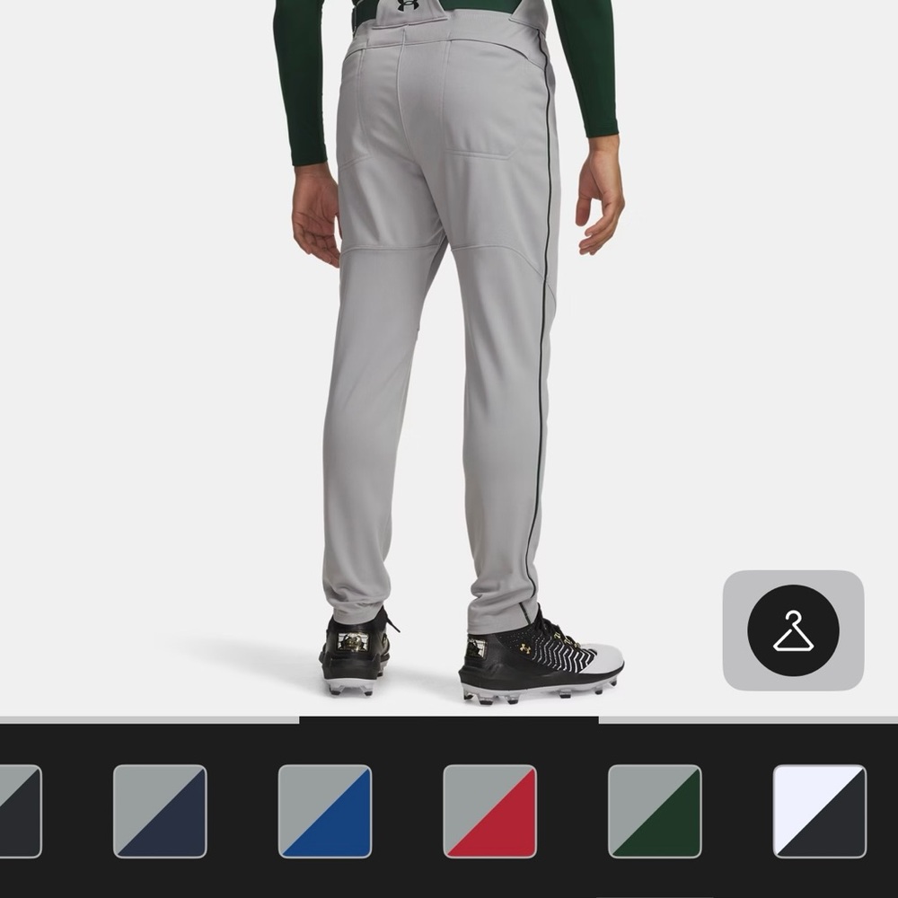 Under armour Men's Gray baseball Pants (multiple sizes & new)